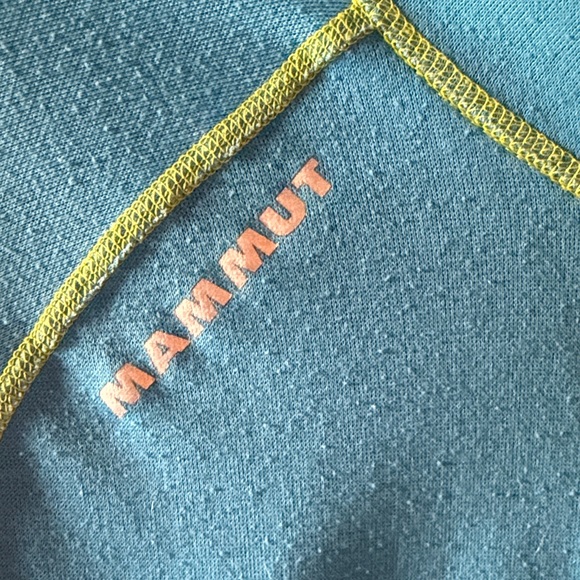 Mammut Blue and Yellow Women's Sweatshirt - Picture 2 of 6